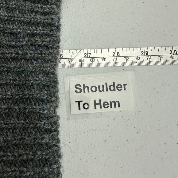 Eskimo Knitwear Mens Wool Sweater Sz XL Fair Isle Thick Cabincore Cozy Ski Lodge - Picture 8 of 9